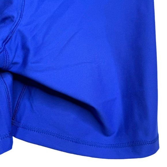 WeWoreWhat Sapphire Blue Bike Shorts Compression Stretchy 6" Inseam Large - Picture 13 of 16